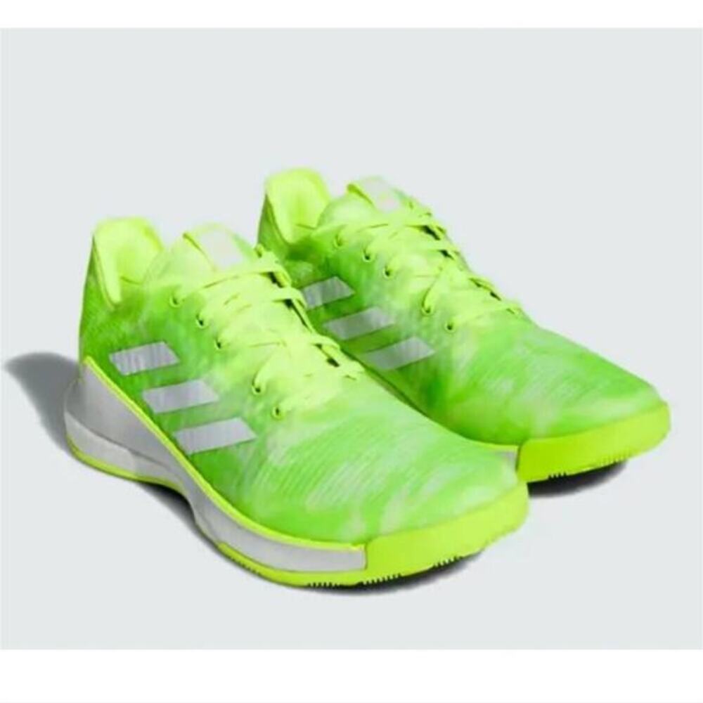 Adidas Crazyflight Mid Volleyball Shoe HR0631 Green YELLOW Women's Sizes NEW!